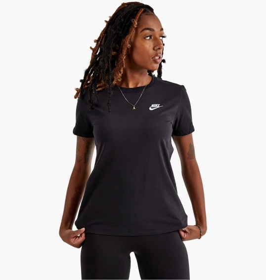 Футболка Nike W Nsw Tee Club Black Dx7902-010 фото 9 — интернет-магазин Tapok