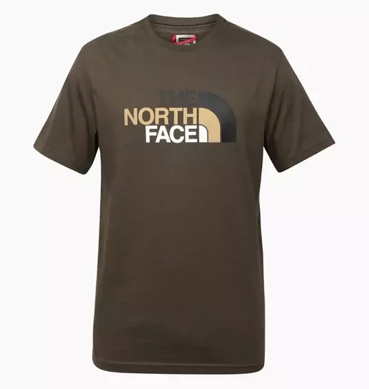 Футболка The North Face S/S Easy Tee Brown Nf0A2Tx321L1 фото 1 — інтернет-магазин Tapok
