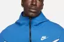 Толстовка Nike Ech Fleece Windrunner Hoodie Full Zip Light Blue Cu4489-407 Фото 2