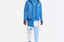 Толстовка Nike Ech Fleece Windrunner Hoodie Full Zip Light Blue Cu4489-407 Фото 6