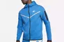 Толстовка Nike Ech Fleece Windrunner Hoodie Full Zip Light Blue Cu4489-407 Фото 7
