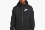 Толстовка Nike Sportswear Hybrid Full-Zip Fleece Hoodie Black DO7228-010 Фото 6