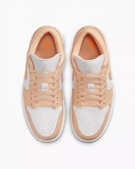 Кроссовки Air Jordan 1 Low WomenS Shoes Orange/White DC0774-801 фото 5 — интернет-магазин Tapok
