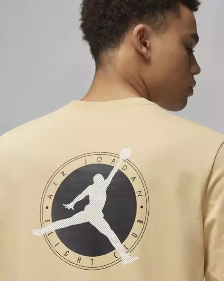 Футболка Air Jordan Flight Mvp MenS T-Shirt Beige DX9563-253 фото 5 — интернет-магазин Tapok