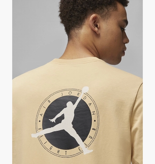 Футболка Air Jordan Flight Mvp MenS T-Shirt Beige DX9563-253 фото 12 — интернет-магазин Tapok