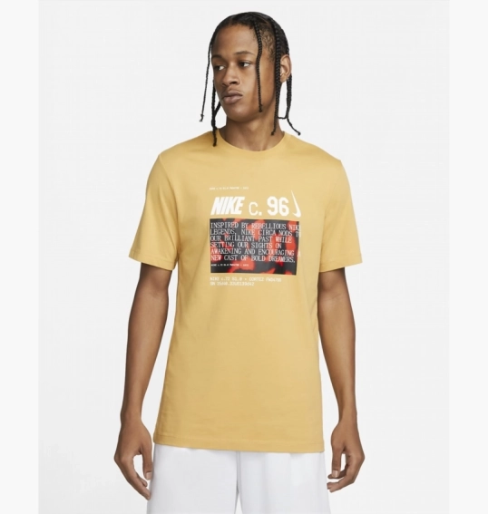 Футболка чоловіча Nike Circa Tee Yellow DZ2687-725 фото 9 — інтернет-магазин Tapok