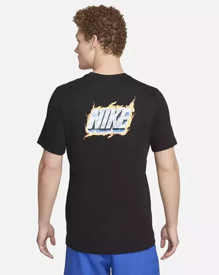 Футболка чоловіча Nike Dri-Fit Fitness T-Shirt Black DZ2739-010 фото 5 — інтернет-магазин Tapok