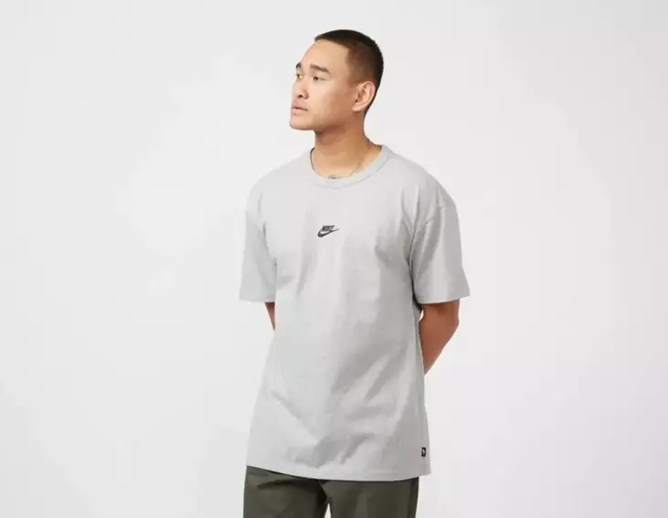 Nike Nrg Premium Essentials T Shirt Grey DO7392 063 Tapok