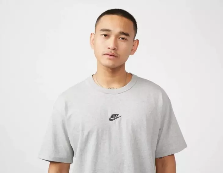 Футболка Nike Nrg Premium Essentials T-Shirt Grey DO7392-063 фото 5 — интернет-магазин Tapok