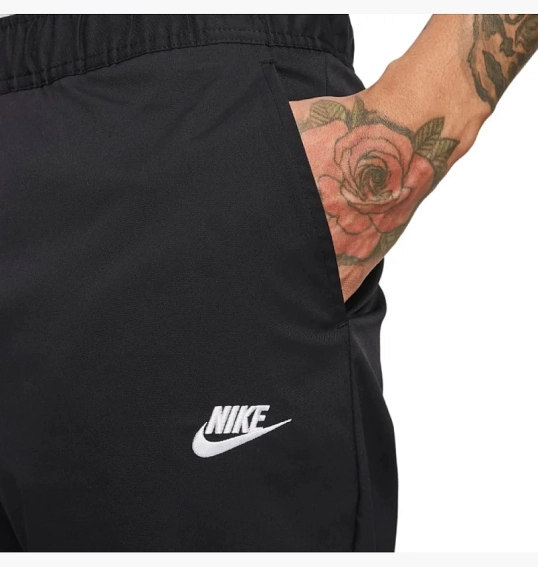 Брюки Nike Club Wvn Taper Leg Pant Black DX0623-010 фото 7 — интернет-магазин Tapok
