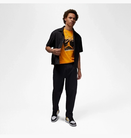 Футболка Air Jordan Brand Gfx Ss Crew 1 Yellow DX9593-717 фото 12 — интернет-магазин Tapok