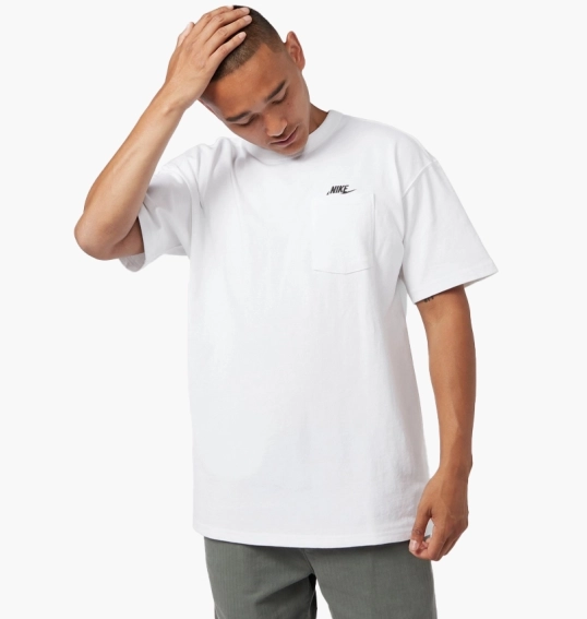 Футболка Nike Nsw Premium Essentials Pocket T-Shirt White DQ9295-100-2 фото 7 — интернет-магазин Tapok