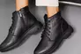Жіночі черевики шкіряні зимові чорні Milord 1070 Фото 1