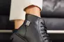 Женские ботинки кожаные зимние черные Milord 1070 Фото 12