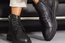 Жіночі черевики шкіряні зимові чорні Milord 1070 Фото 13