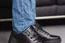 Мужские ботинки кожаные зимние черные CrosSAV 86 Фото 1
