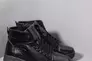 Подростковые ботинки кожаные зимние черные CrosSAV 23-89 Фото 2