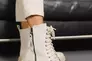 Женские ботинки кожаные зимние молочные VlaMar 206 Фото 1