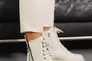 Женские ботинки кожаные зимние молочные VlaMar 206 Фото 3