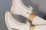 Женские ботинки кожаные зимние молочные VlaMar 206 Фото 8
