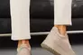 Женские кроссовки кожаные весенне-осенние бежевые Yuves 509 Фото 5