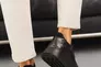 Женские кроссовки кожаные весенне-осенние черные Yuves 507 Фото 5