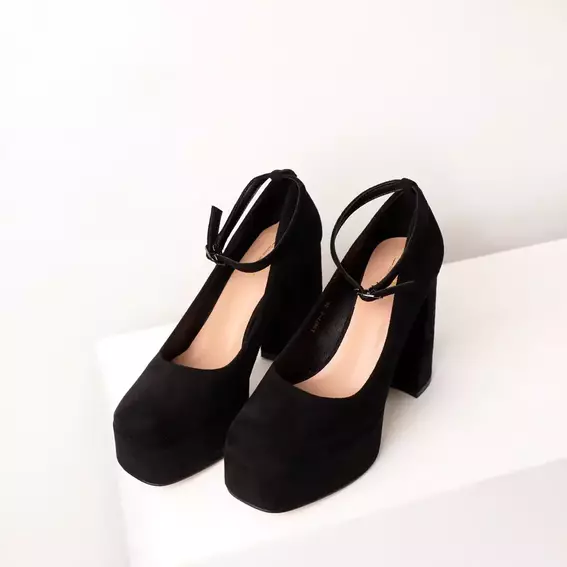 Туфлі жіночі класичні на підборах 586489 Чорні фото 9 — інтернет-магазин Tapok