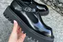 Туфли женские кожаные черные Фото 11