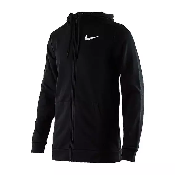 Толстовка Nike M Nk Df Hdie Fz Fl Black CZ6376-010 фото 2 — інтернет-магазин Tapok