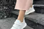 Кросівки жіночі шкіряні білого кольору Фото 2