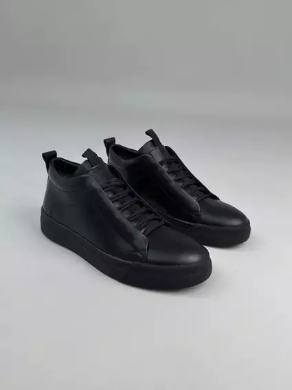 Ботинки мужские кожаные черные зимние фото 15 — интернет-магазин Tapok