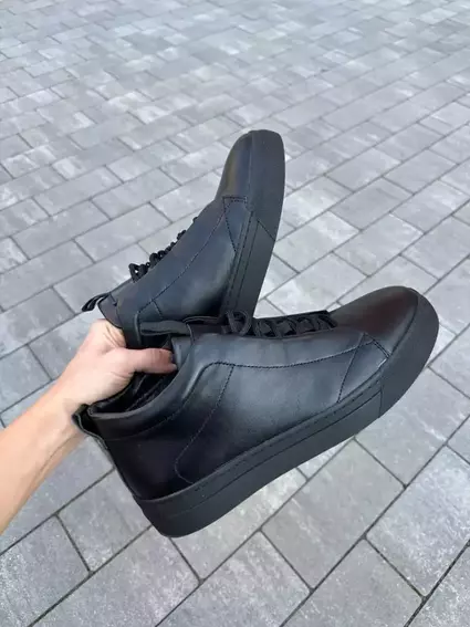 Ботинки мужские кожаные черные зимние фото 11 — интернет-магазин Tapok