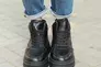 Кросівки жіночі шкіряні байка 586625 Чорні Фото 3