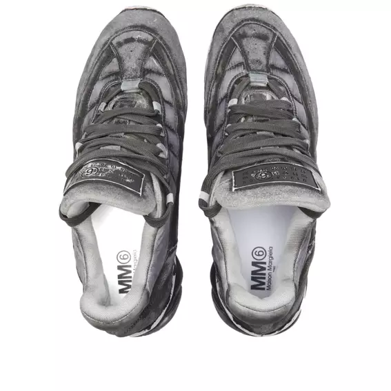 Кросівки Maison Margiela Nylon Runner Sneaker Grey S59WS0197-P5259-T8085 фото 6 — інтернет-магазин Tapok