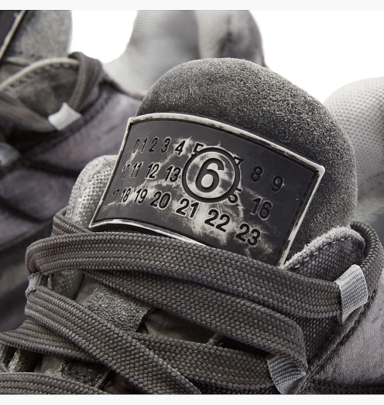 Кросівки Maison Margiela Nylon Runner Sneaker Grey S59WS0197-P5259-T8085 фото 11 — інтернет-магазин Tapok