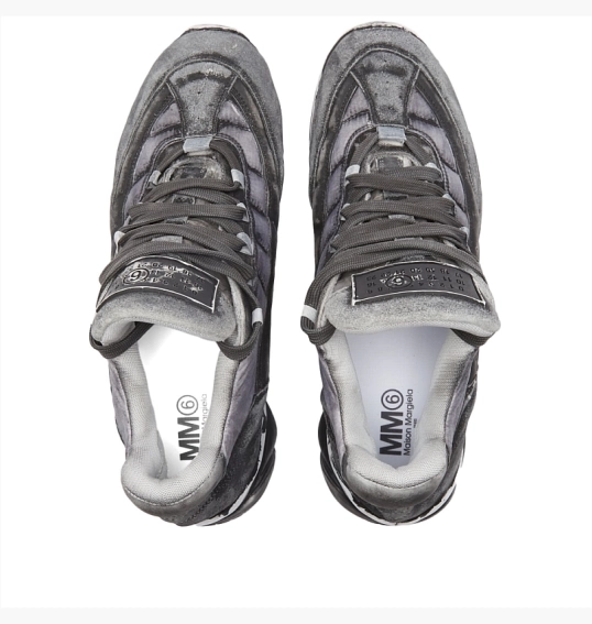 Кросівки Maison Margiela Nylon Runner Sneaker Grey S59WS0197-P5259-T8085 фото 12 — інтернет-магазин Tapok