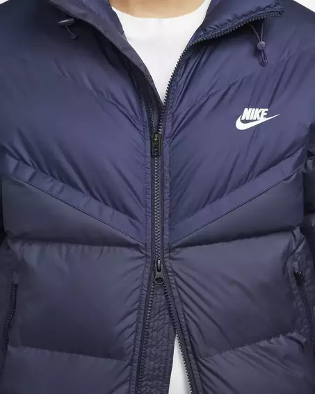 Мужская куртка Nike M Nk Sf Wr Pl-Fld Hd Jkt (FB8185-410) фото 3 — интернет-магазин Tapok