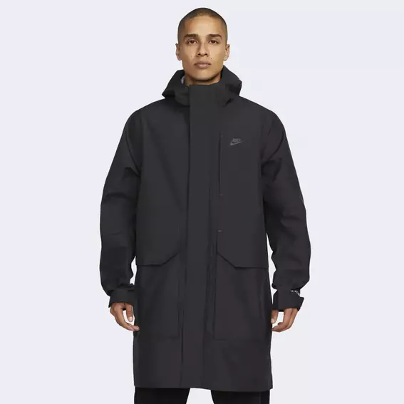 Куртка Nike M NSW SFADV SHELL HD PARKA DM5497-010 фото 1 — интернет-магазин Tapok