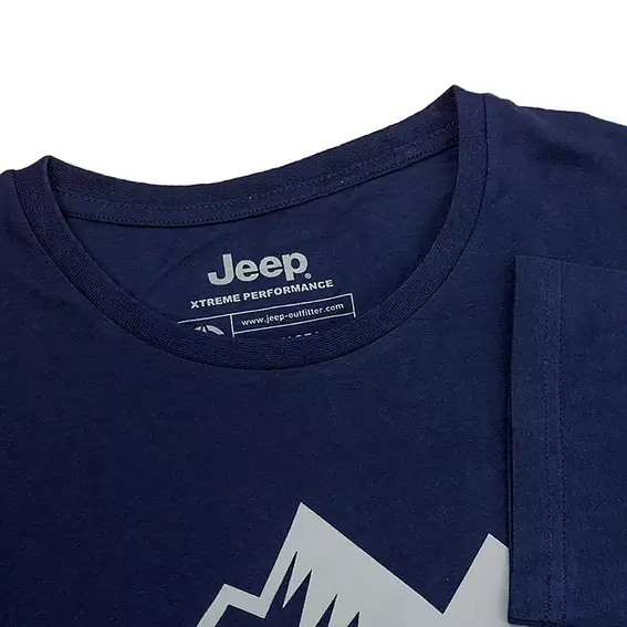 Футболка JEEP T-SHIRT MOUNTAIN XPEDITION Print JX22A O102627-K882 фото 3 — интернет-магазин Tapok