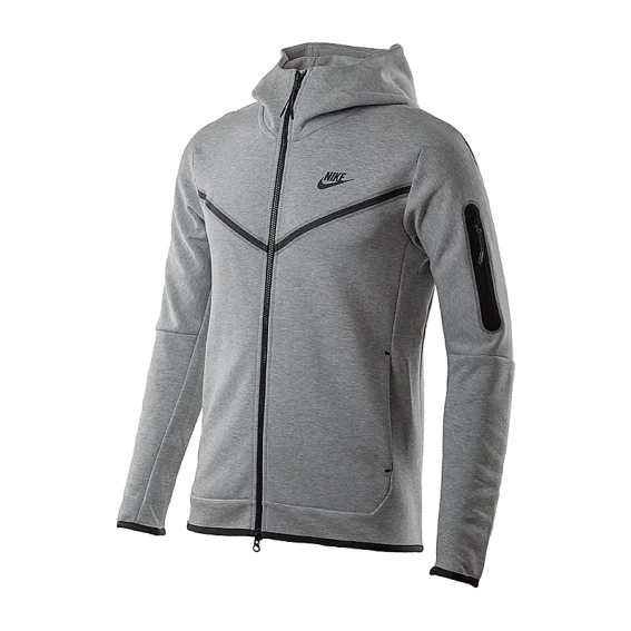 Толстовка Nike M NSW TCH FLC HOODIE FZ WR CU4489-063 фото 5 — інтернет-магазин Tapok