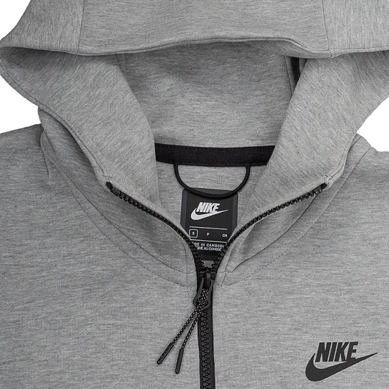 Толстовка Nike M NSW TCH FLC HOODIE FZ WR CU4489-063 фото 7 — інтернет-магазин Tapok