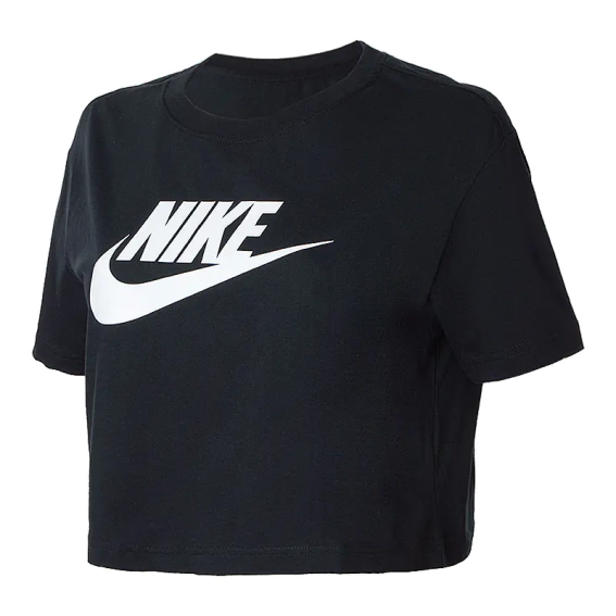 Футболка Nike W NSW TEE ESSNTL CRP ICN FTR BV6175-010 фото 1 — интернет-магазин Tapok