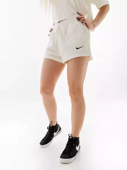 Шорти Nike W NSW RIB JRSY SHORT DV7862-133 фото 1 — інтернет-магазин Tapok