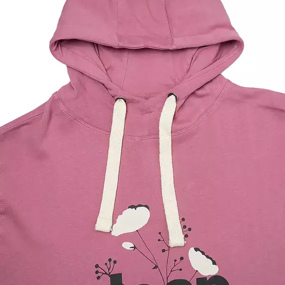 Толстовка JEEP HOODED OVERSIZE SWEATSHIRT Botanical Print O102606-P490 фото 3 — интернет-магазин Tapok