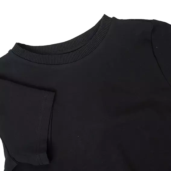 Футболка Ellesse T-Shirt Dropper Crop T-Shirt SGM14157-WASHED-BLACK фото 3 — інтернет-магазин Tapok