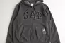 Толстовка Gap Logo Zip Hoodie Grey 218871801 Фото 2