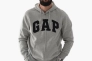 Толстовка Gap Logo Zip Hoodie Grey 218871731 Фото 24