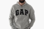 Толстовка чоловіча Gap Logo Zip Hoodie Grey 218871731 Фото 24