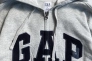 Толстовка Gap Logo Zip Hoodie Grey 218871731 Фото 30