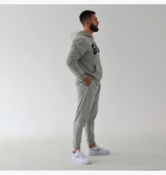 Толстовка чоловіча Gap Logo Zip Hoodie Grey 218871731 фото 34 — інтернет-магазин Tapok